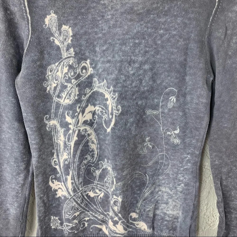 Jimmy’z Surf Co. | Crew Neck Sweater Gray Size M - Image 3