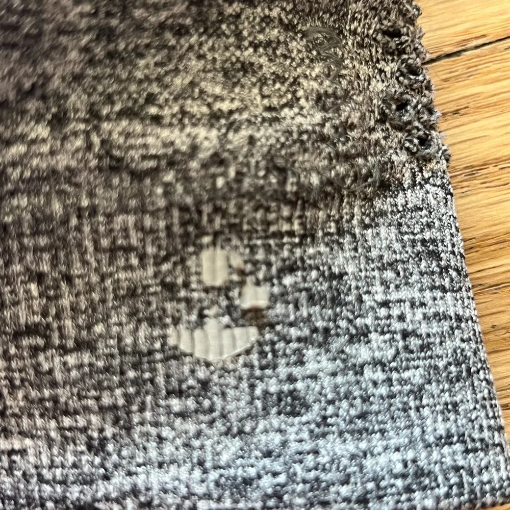 RBX Gray and Black Sports Bra with Racerback and Medium Support - Image 2