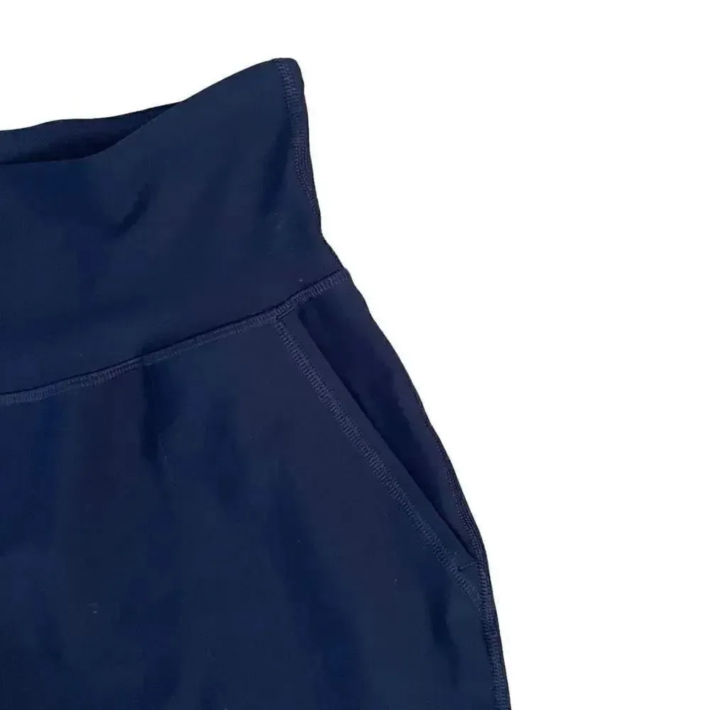 Old Navy Active Women’s Powersoft Navy High Waist Stretchy Yoga SZ M # 1155 - Image 4