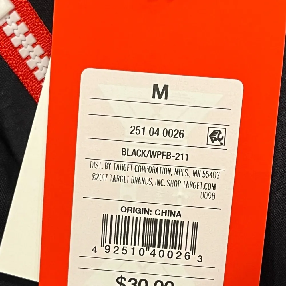 NWT Hunter for Target Black & Red Side Zip Pencil Skirt Size Medium - Image 8