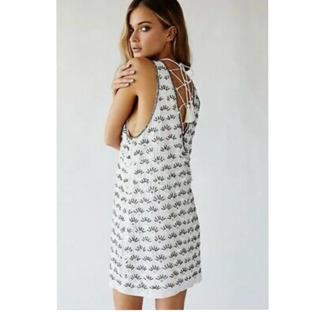 New Free People Edie Mirrored Sparkle Shif… - Image 4