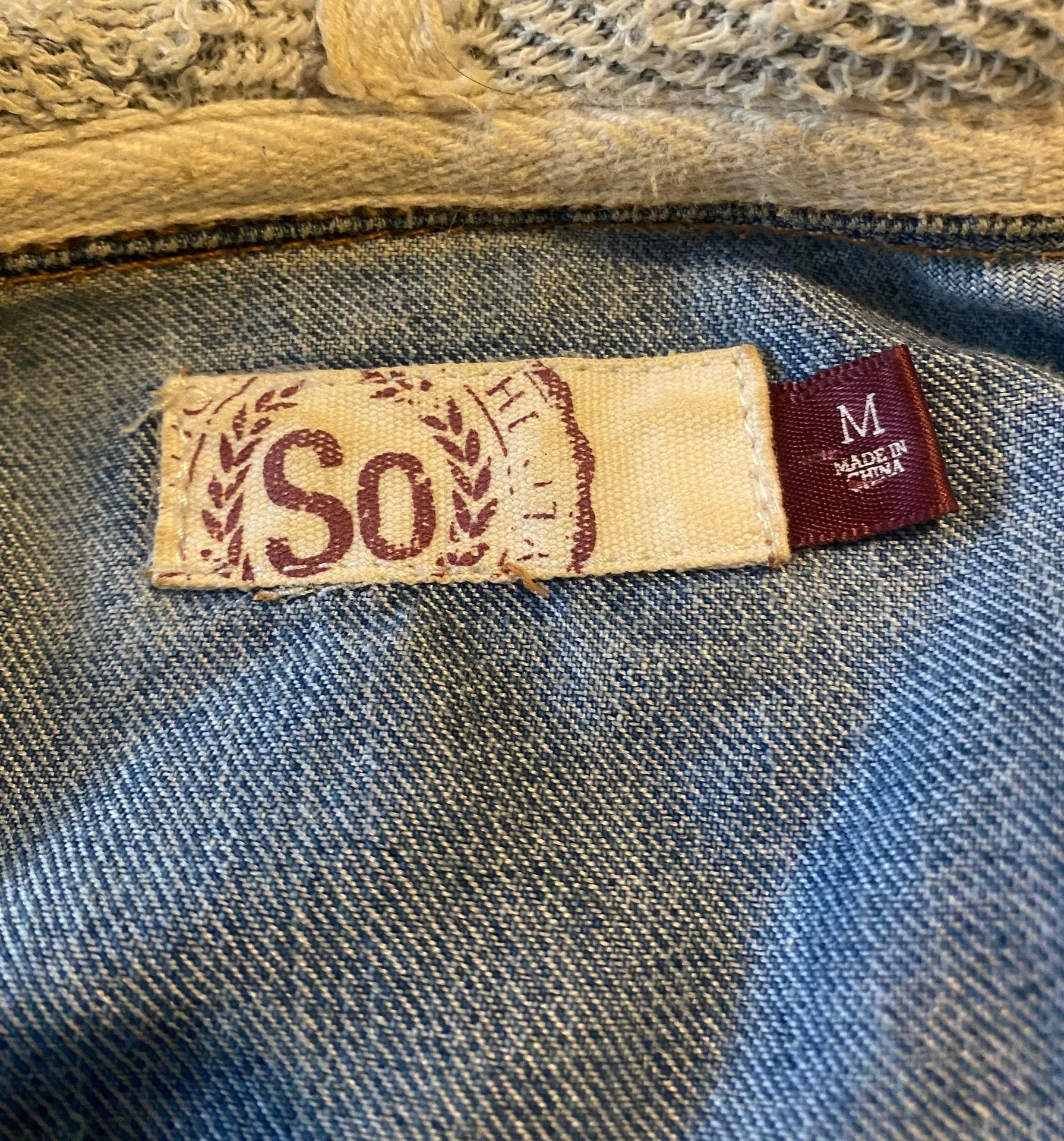 Sonoma Denim Hoodie Jacket  - Image 5