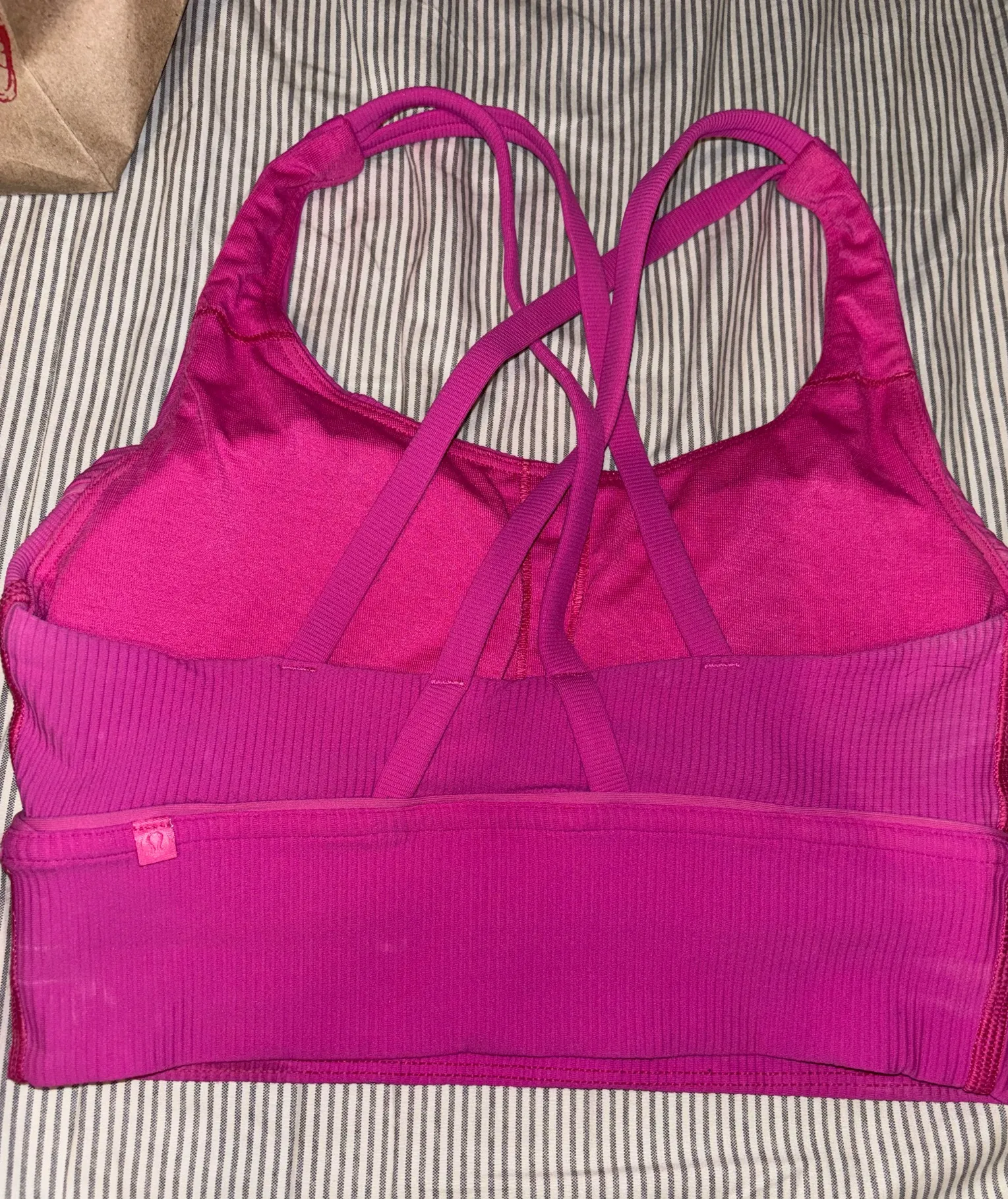 Pink Lululemon Sports Bra  - Image 2