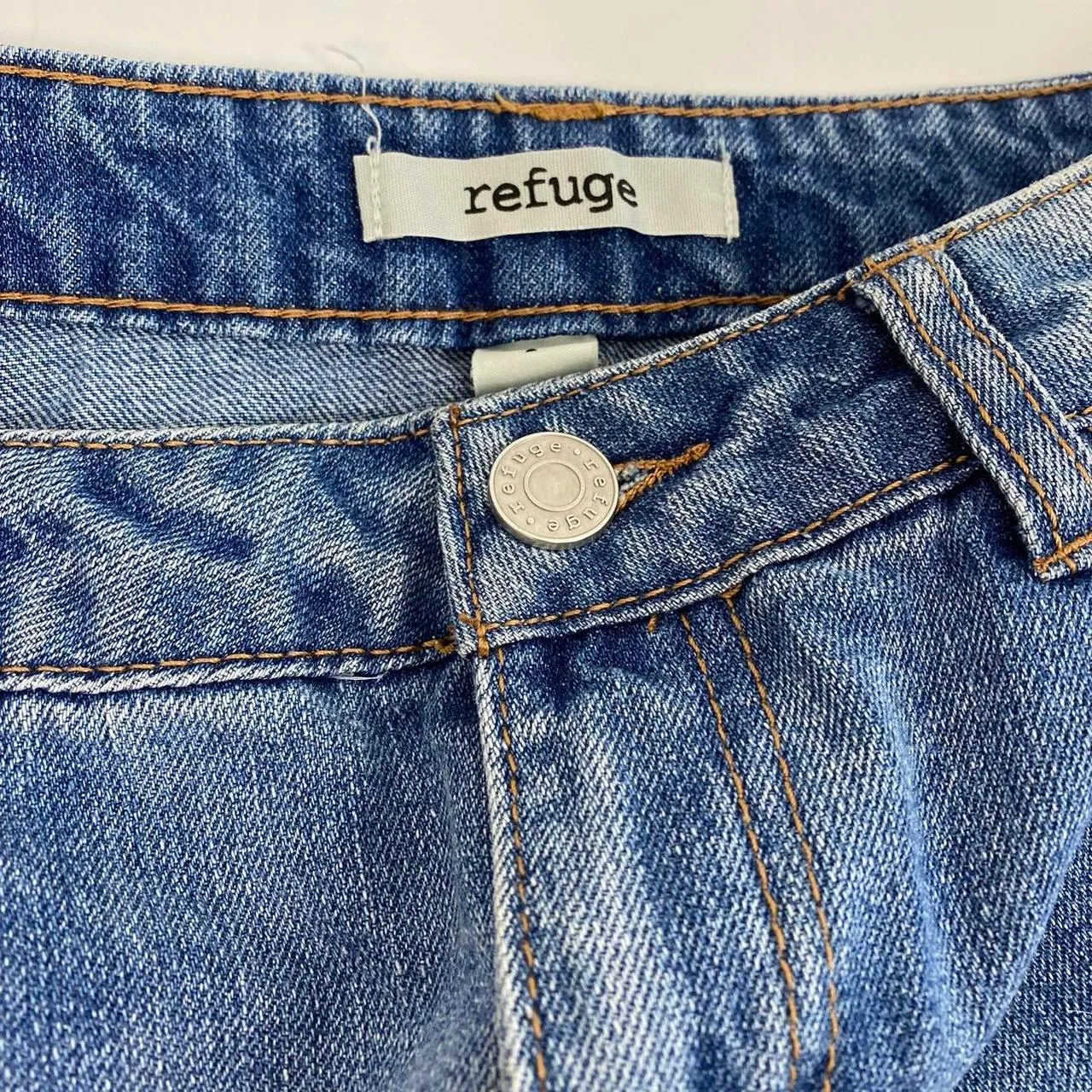 Refuge Hand Painted Reworked  Skirt - Image 4