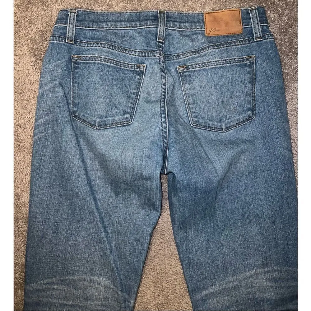 Women’s JCrew Medium Wash Vintage Boyfriend Jeans 27 Cotton Blue - Image 4