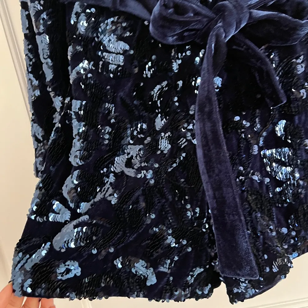 ALEXIS
Pamina Sequin Romper In Blue - Image 13