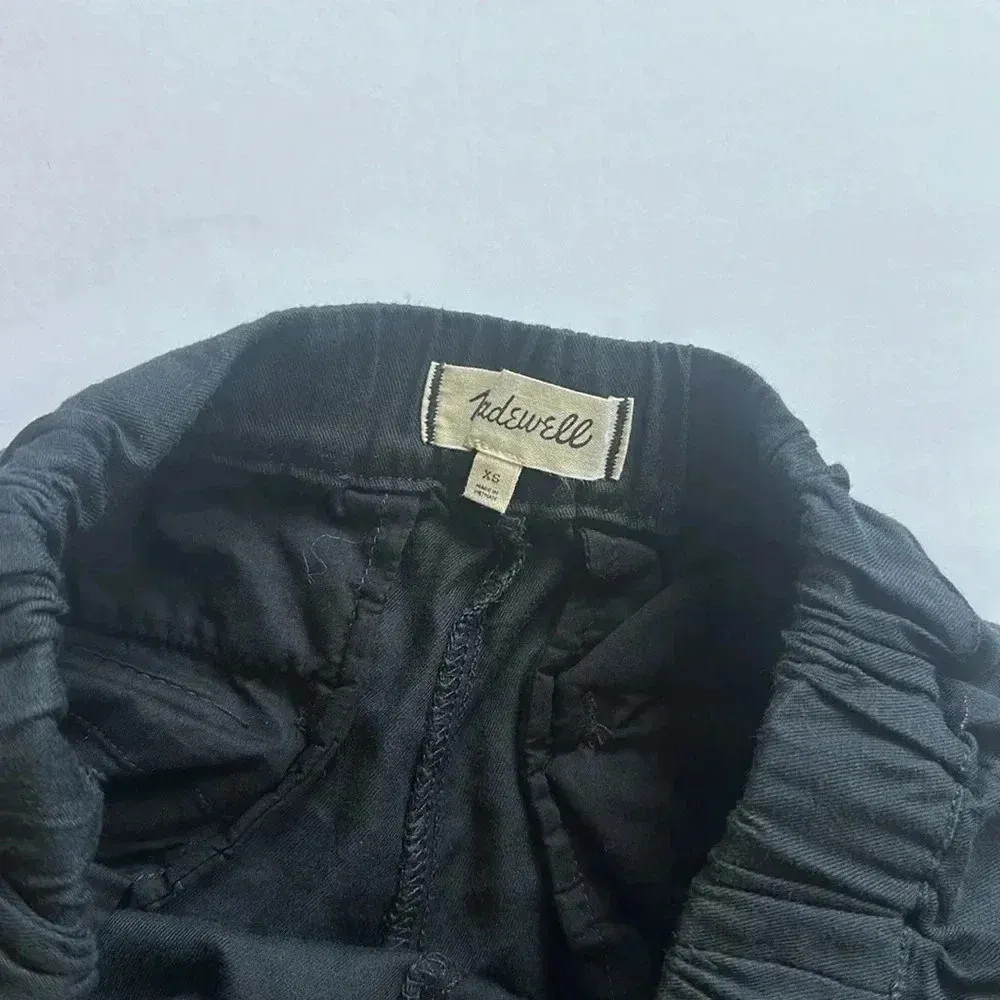 Madewell Womens Shorts xs Black Pockets Cotton Viscose Lounge Casual Vietnam - Image 4