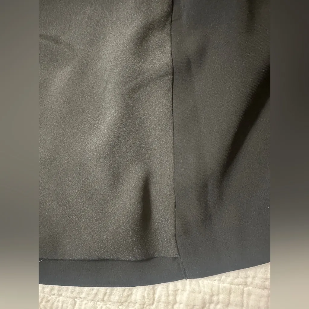 Aritzia WILFRED Solaina Open Front Black Blazer size Large - Image 11