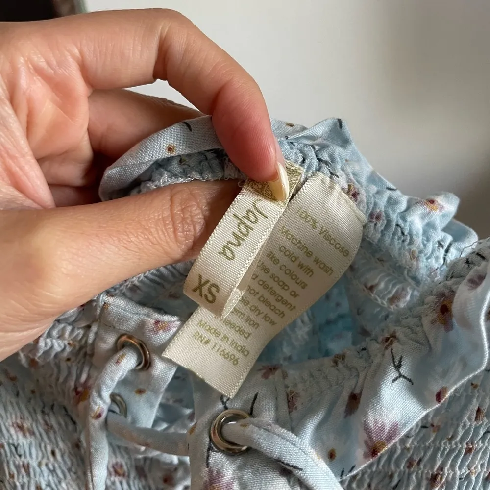 Blue floral dress - Image 2