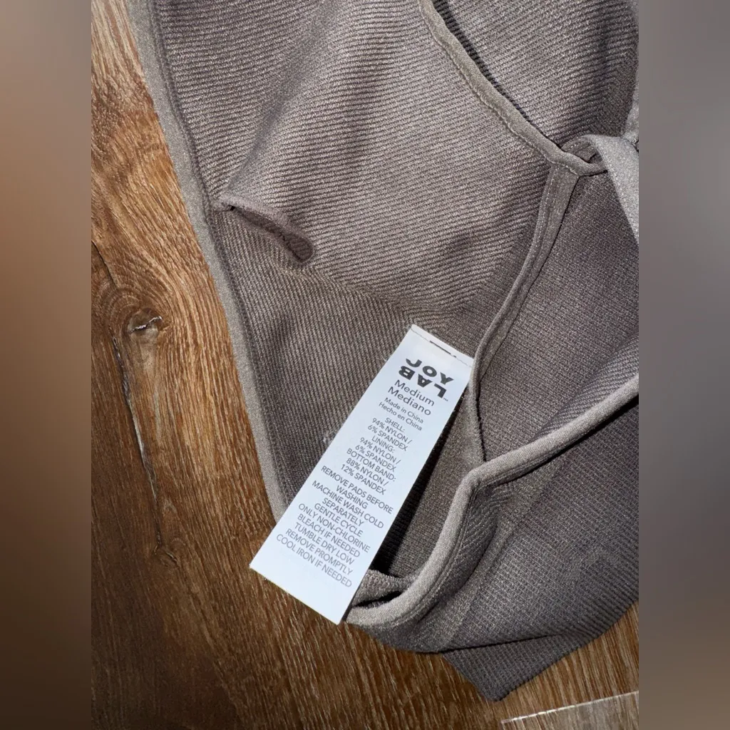 JoyLab Seamless Sports Bra - Size M - Image 4