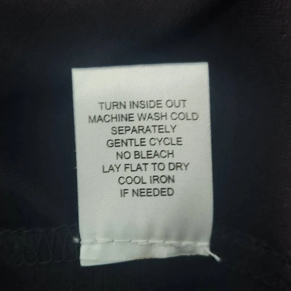 Venezia Milano Black Cropped Leggings Size Small Black Capri Leggings - Image 6