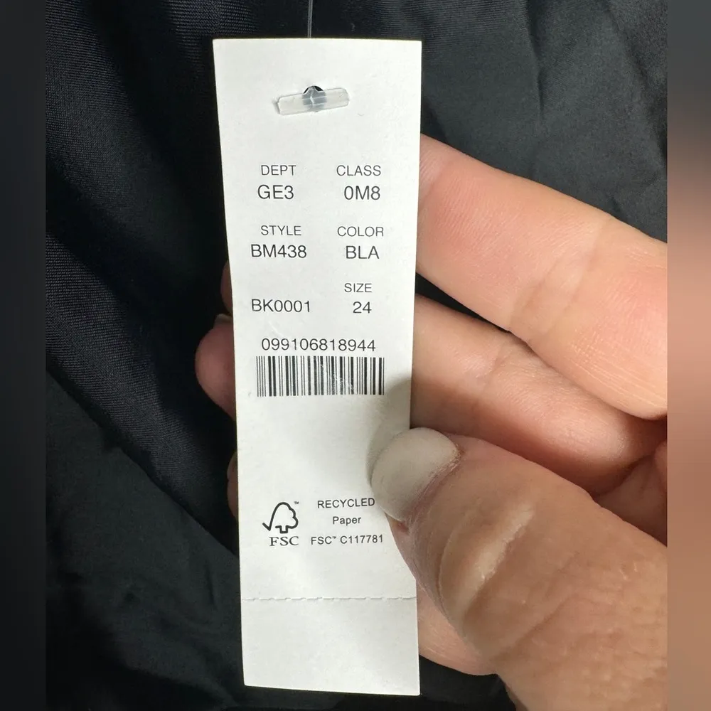 J.CREW‎ NWT draped blouson one piece bathing suit black size 24 - Image 8