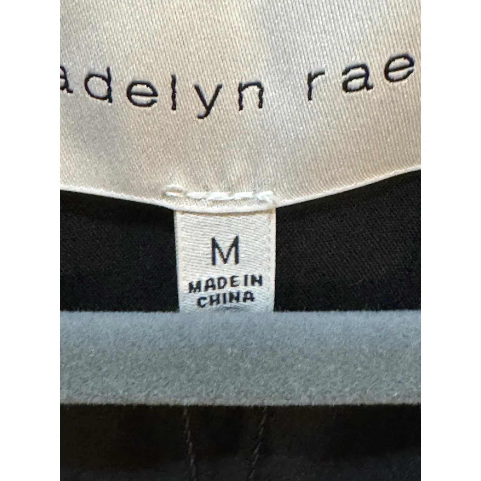 Adelyn Rae Claris Mini Dress Pink Black Floral Puff Sleeve Party Size Medium - Image 9