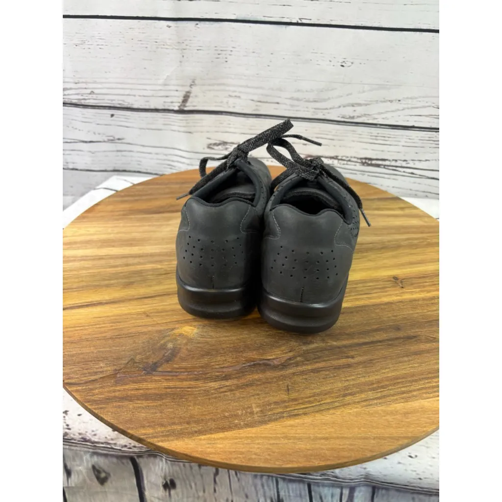 Women's SAS Black Leather Lace - Image 8