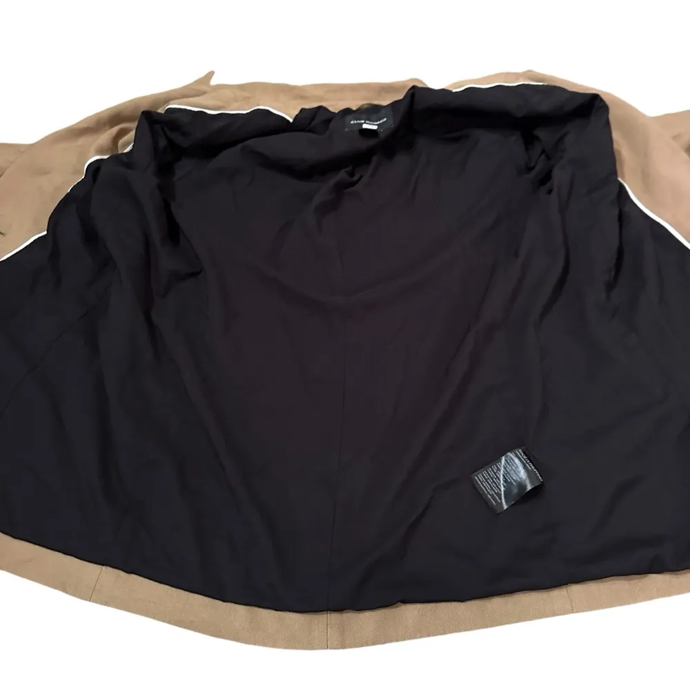 Club Monaco RTR  Tan Long Sleeve Single Button Blazer‎ Sz 10 - Image 5