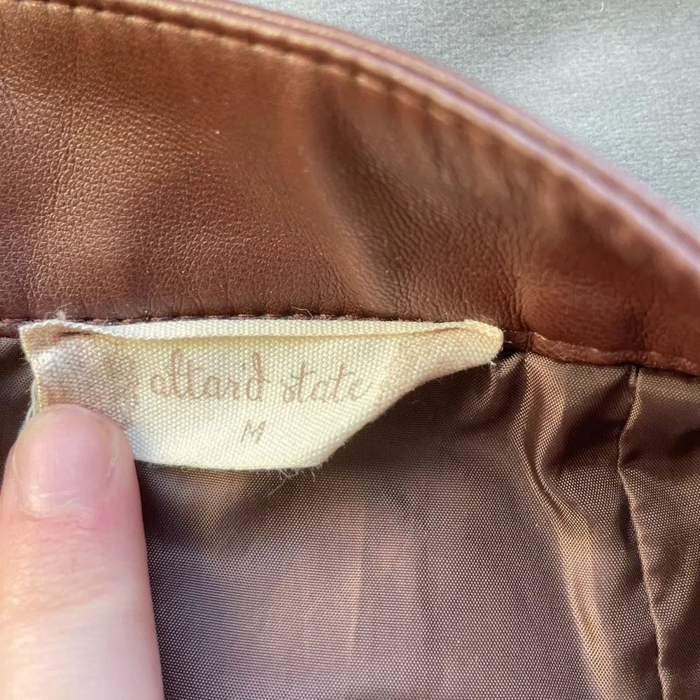 altard state faux leather skirt - Image 2