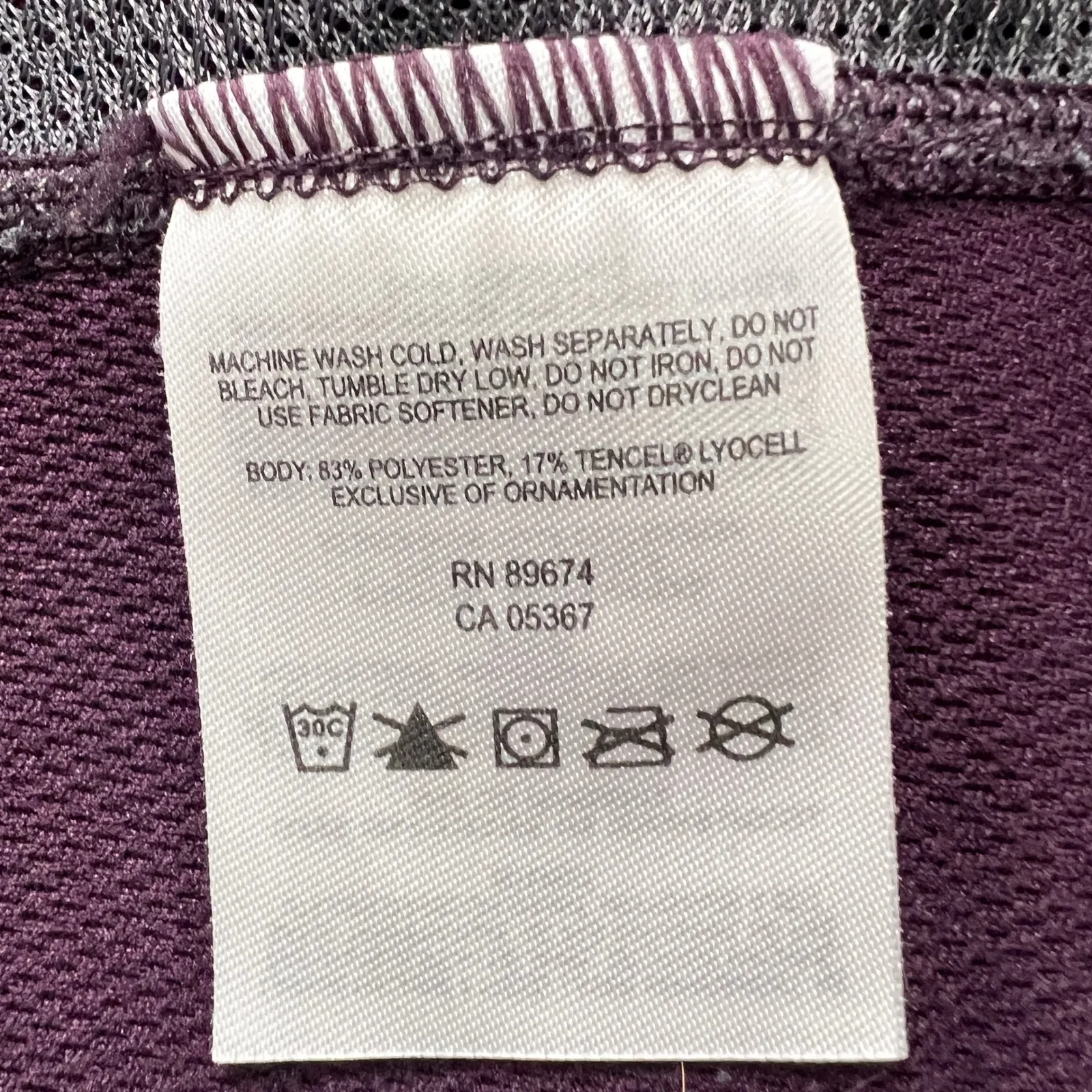 Mountain Hardwear Hooded Pullover Women Medium Purple Lightweight Activewear - Image 6