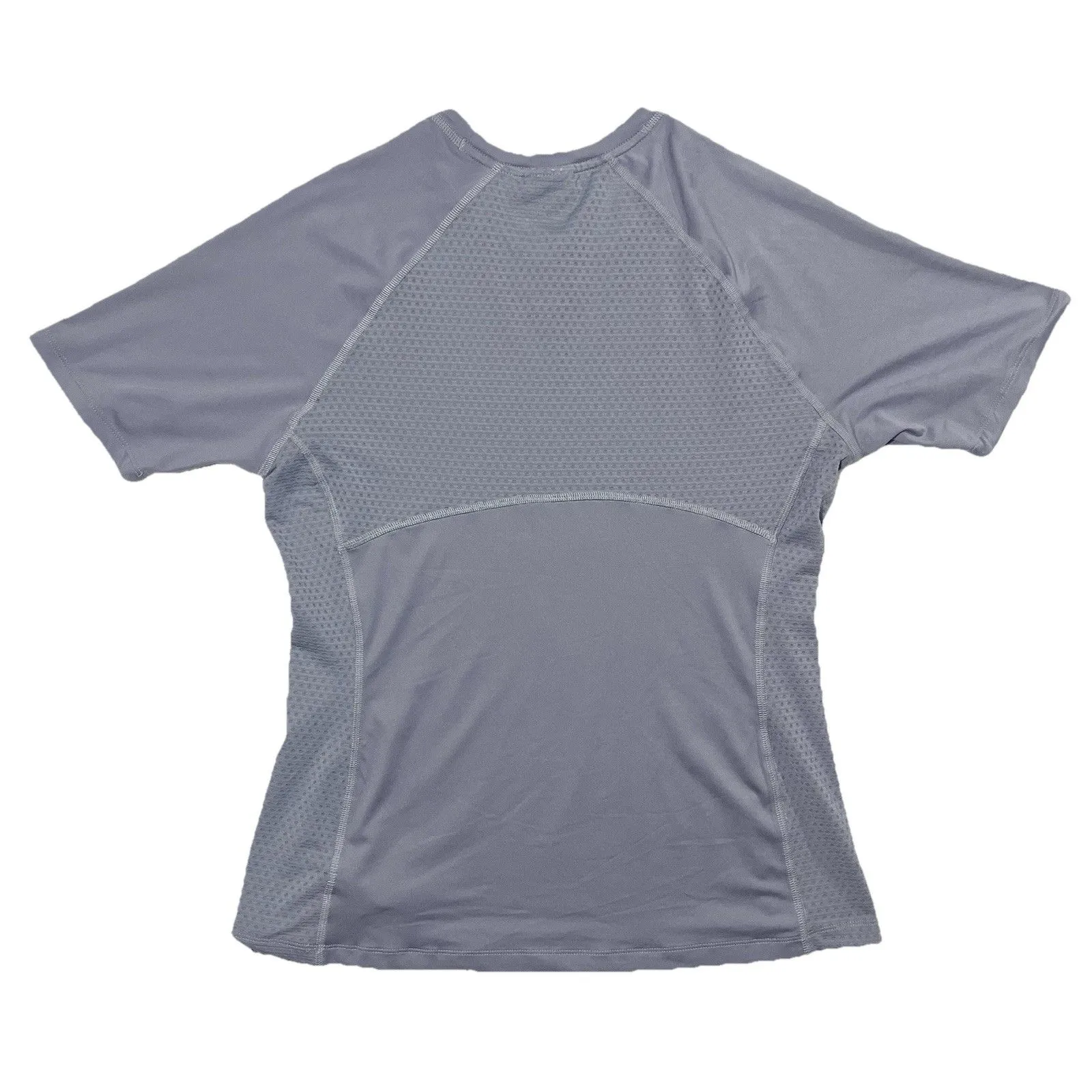 Columbia OmniWick Short Sleeve Stretch Shirt Sz. Medium Hiking Purple Breathable - Image 2