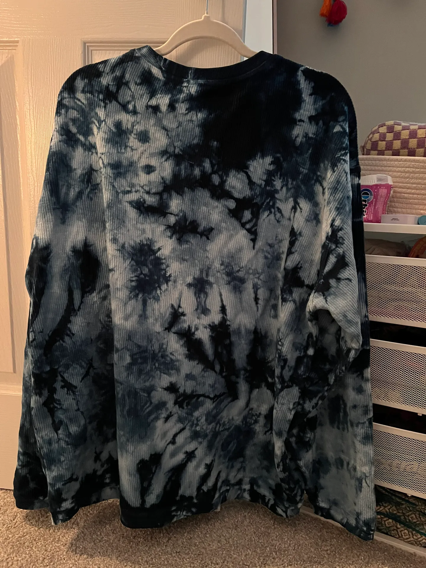 Zeta Tau Alpha Sweater Blue Size L - Image 3