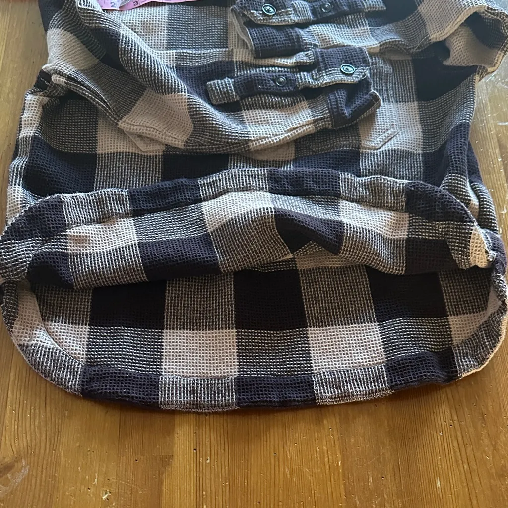 Madewell The waffle  Half-Zip Popover Shirt - Image 12