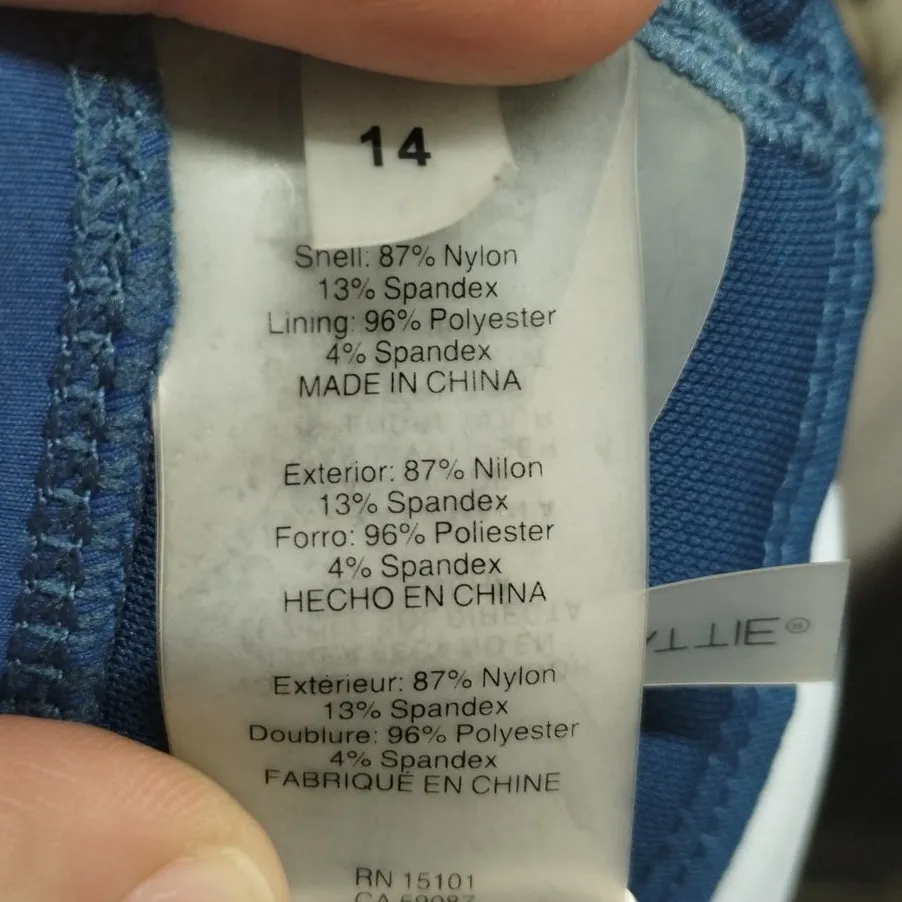 Bleu by Rod Beattie NWT Size 14 Blue Ombre Swimwear Separates Bikini Bottom - Image 5