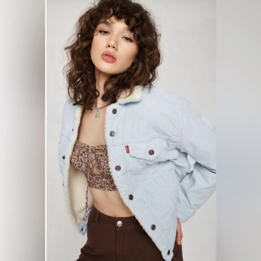Levi's Ex-Boyfriend Corduroy Trucker Jacket - Image 5