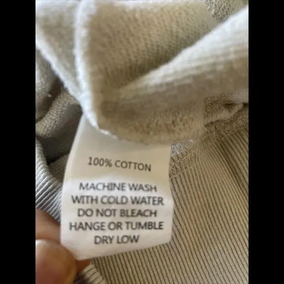 Bohme Sweater Women's Pullover Cotton Blend Size S Cream‎ - Image 5