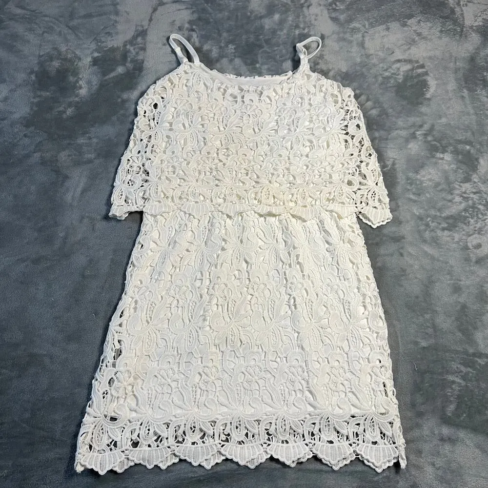 Romeo & Juliet Couture Sleeveless Lace Dress Size Small NEW Festival Bridal - Image 2