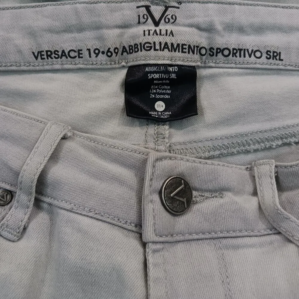 Versace 1969 Ankle Zip Sport Jeans GUC $320 27/4 Waist 29    J990 - Image 6