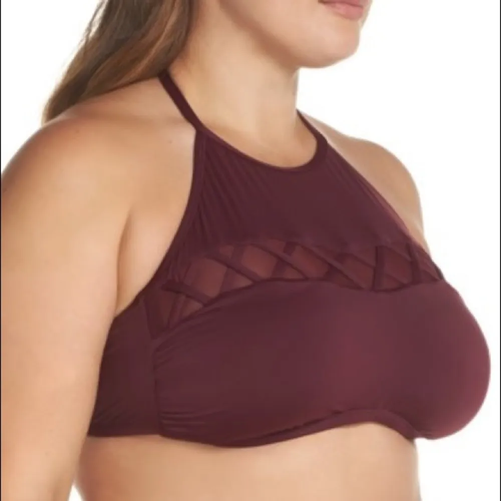 Bikini Lab Mesh Halter Bikini Top - Image 3