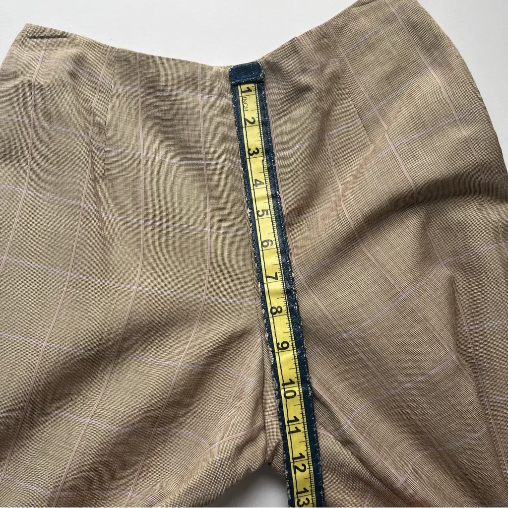 Talbots  Silk Tan Boot Cut Women's Pants - Image 10