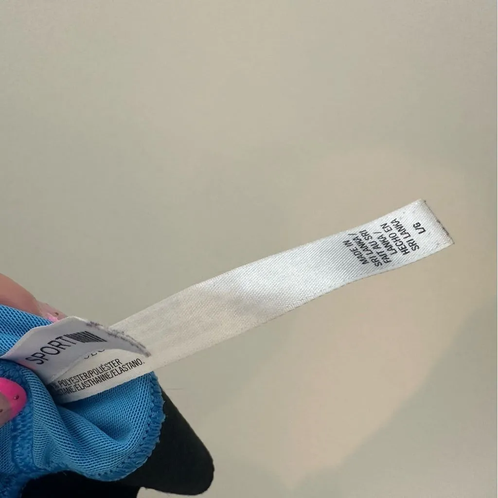 VSX Sport Oh My Quad Blue Sports Bra Size Large Women's - Image 6