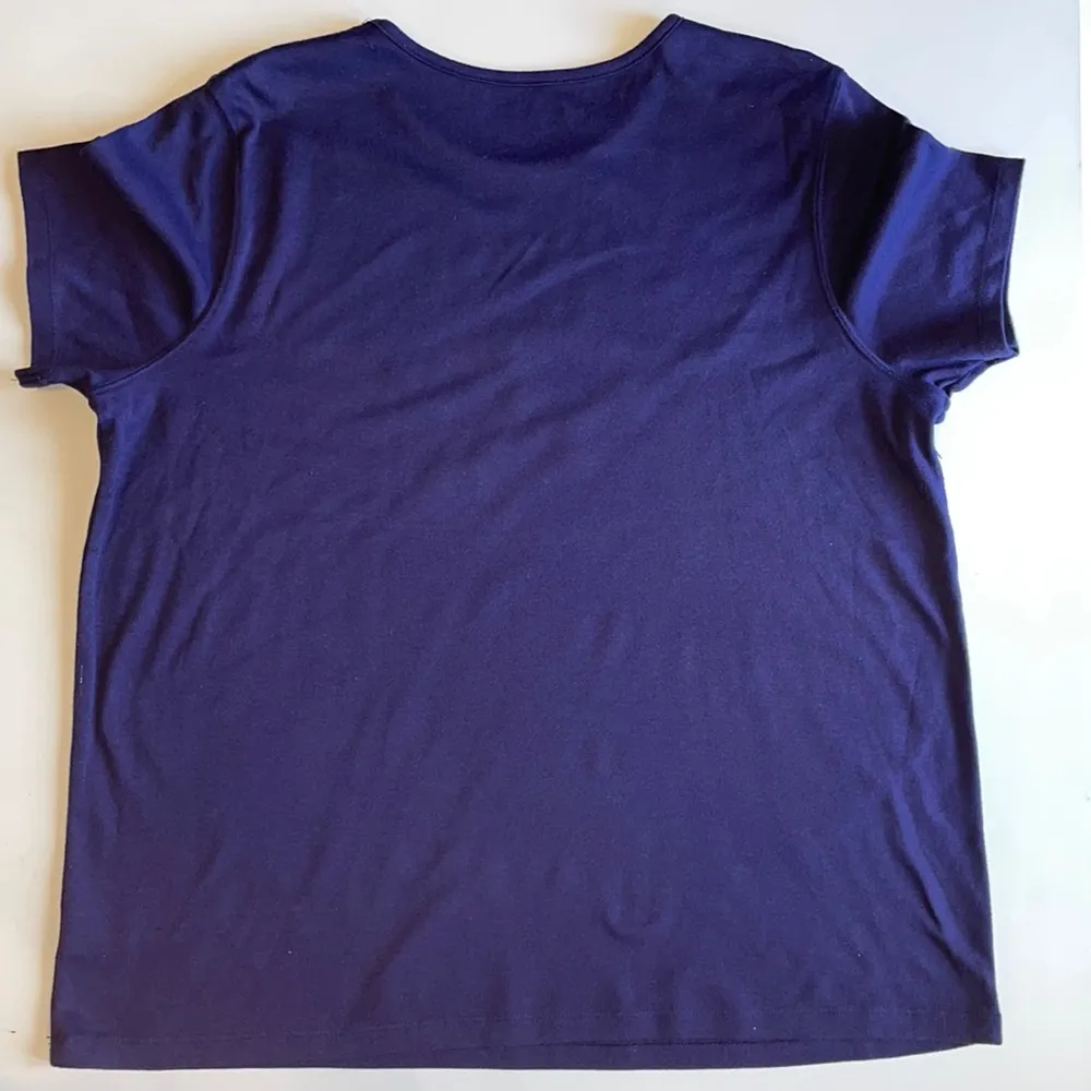 Red, white, and blue firework starburst with sparkly sequins with stars Size XL - Image 2