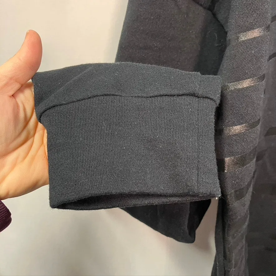 Fabletics Snowshoe‎ Pullover Sweatshirt Womens XXL Black Crewneck Active Lounge - Image 6