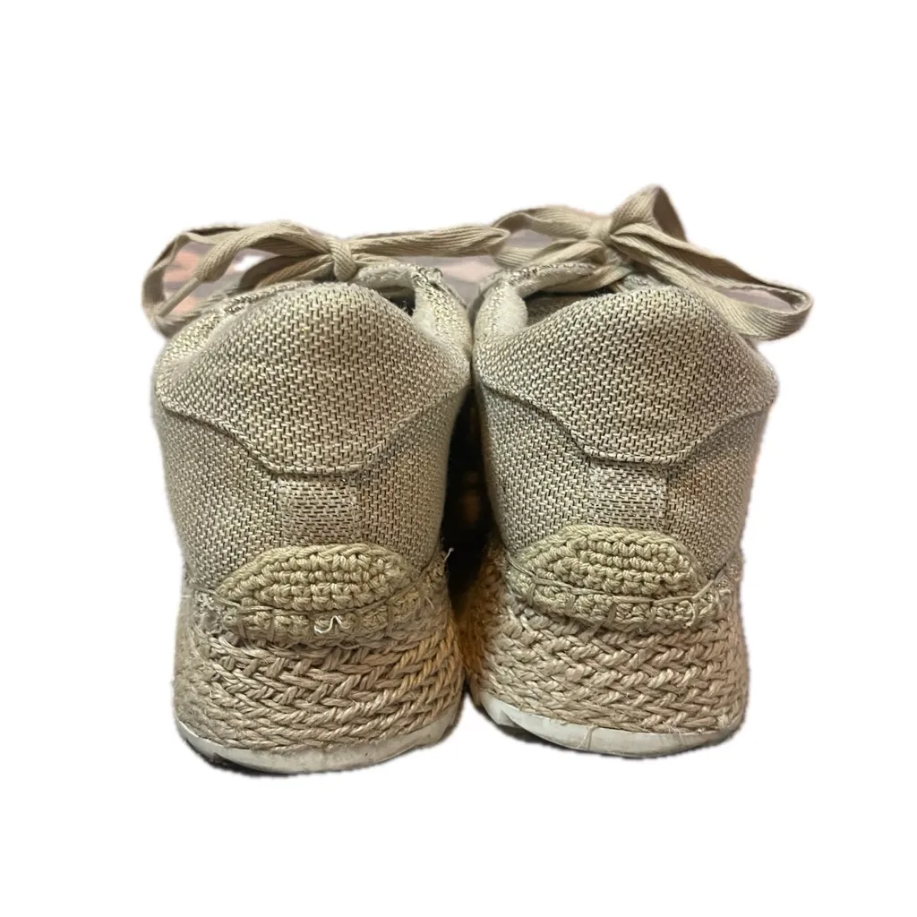 JLO Jennifer Lopez Lonlan Golf Shimmer Platform Sneaker Tennis Shoes Size 6 - Image 4