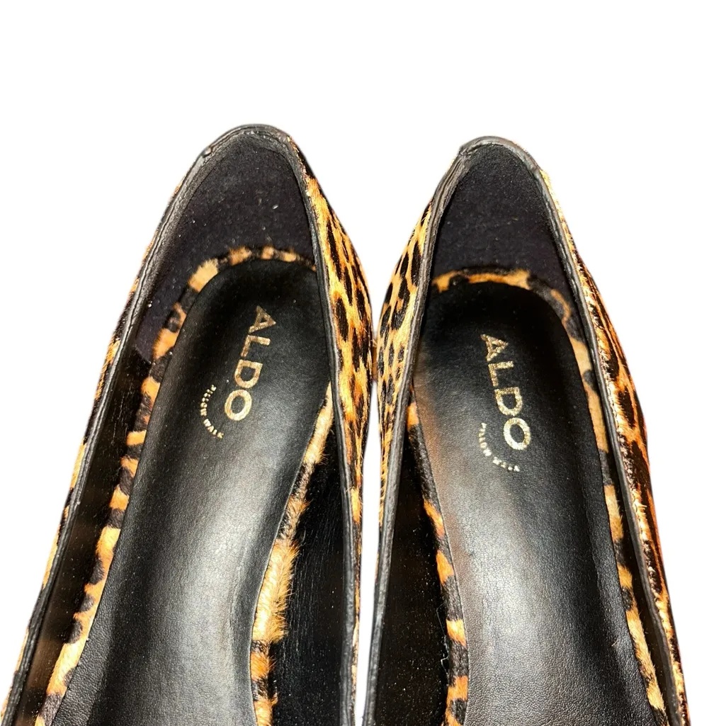 Aldo Leopard Print Pointed Toe Slip
Shoes(8.5) - Image 8