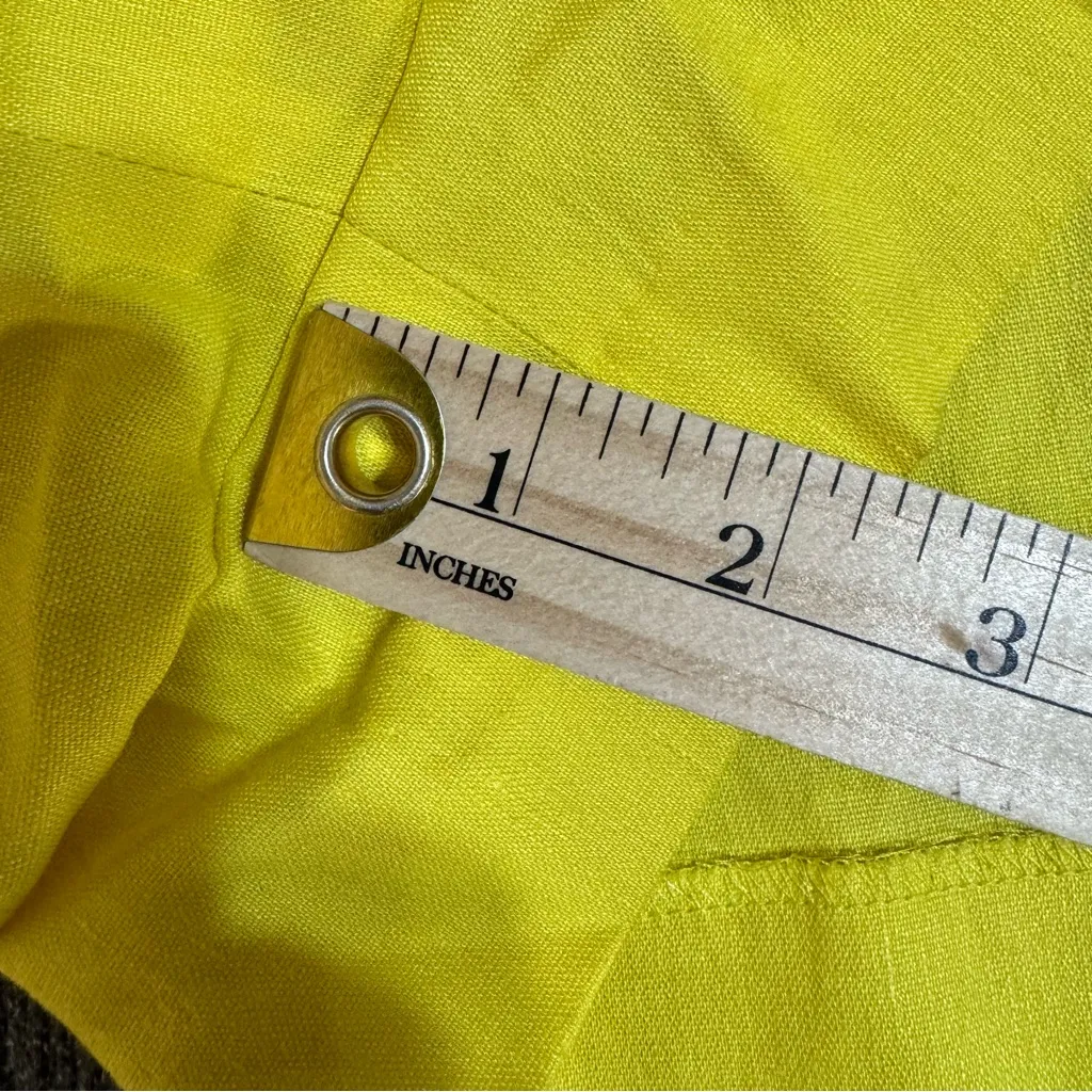 Alice + Olivia Conry Pleated Linen Blend Shorts - Image 16