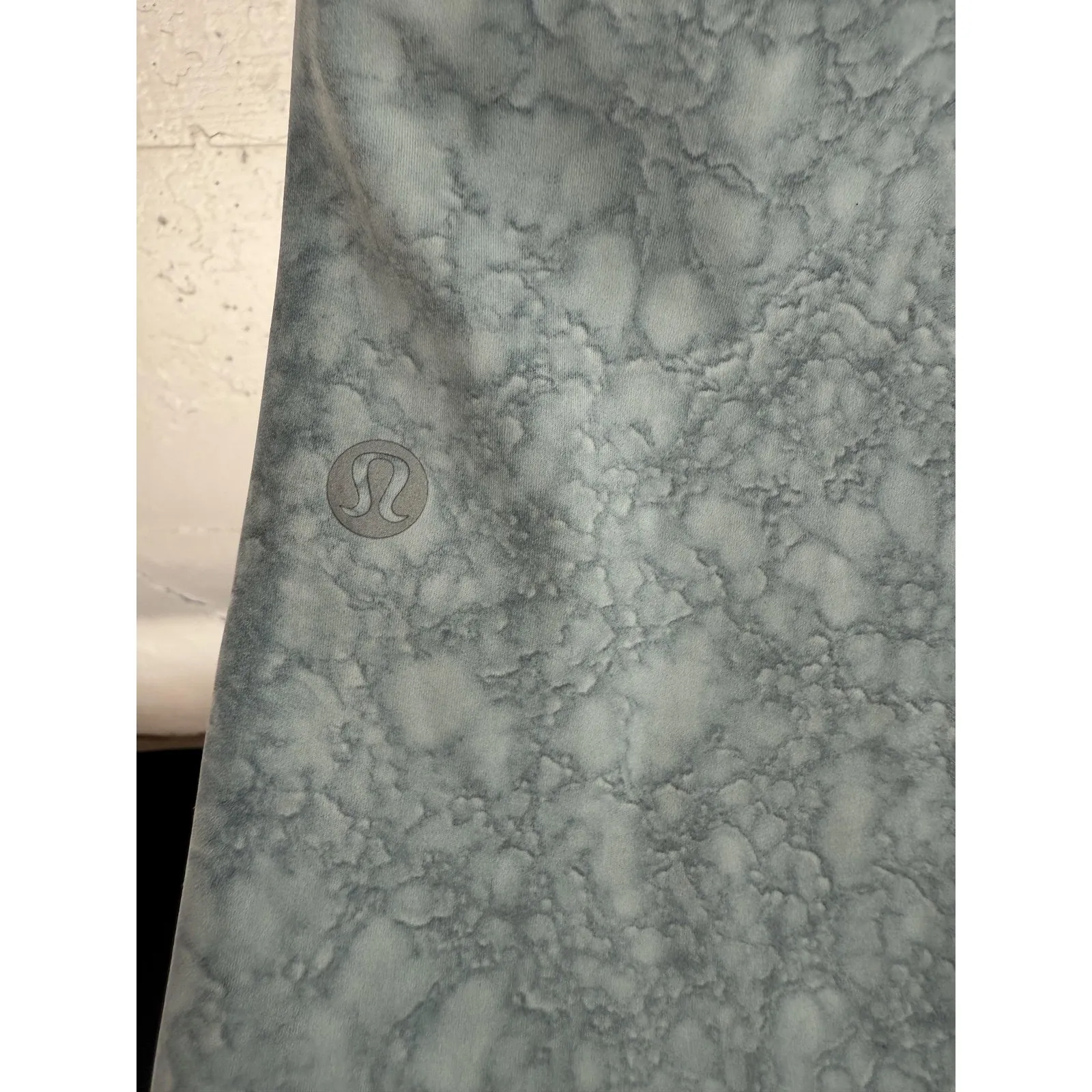 Lululemon Leggings Womens 14 Fast free tight 25" Nulux City Grit White blue - Image 6