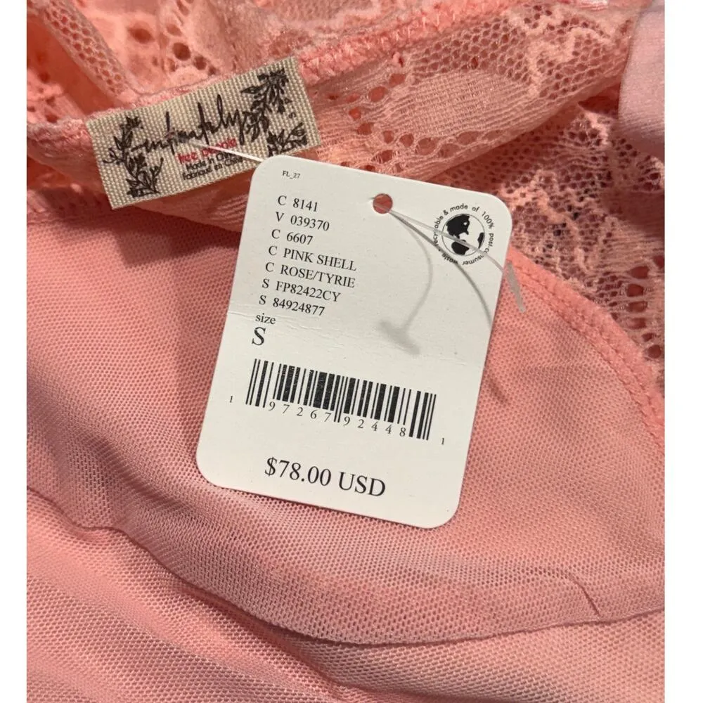 NWT! Free People Intimately Lace Night Rhythm Bodysuit - Size Small - Image 8