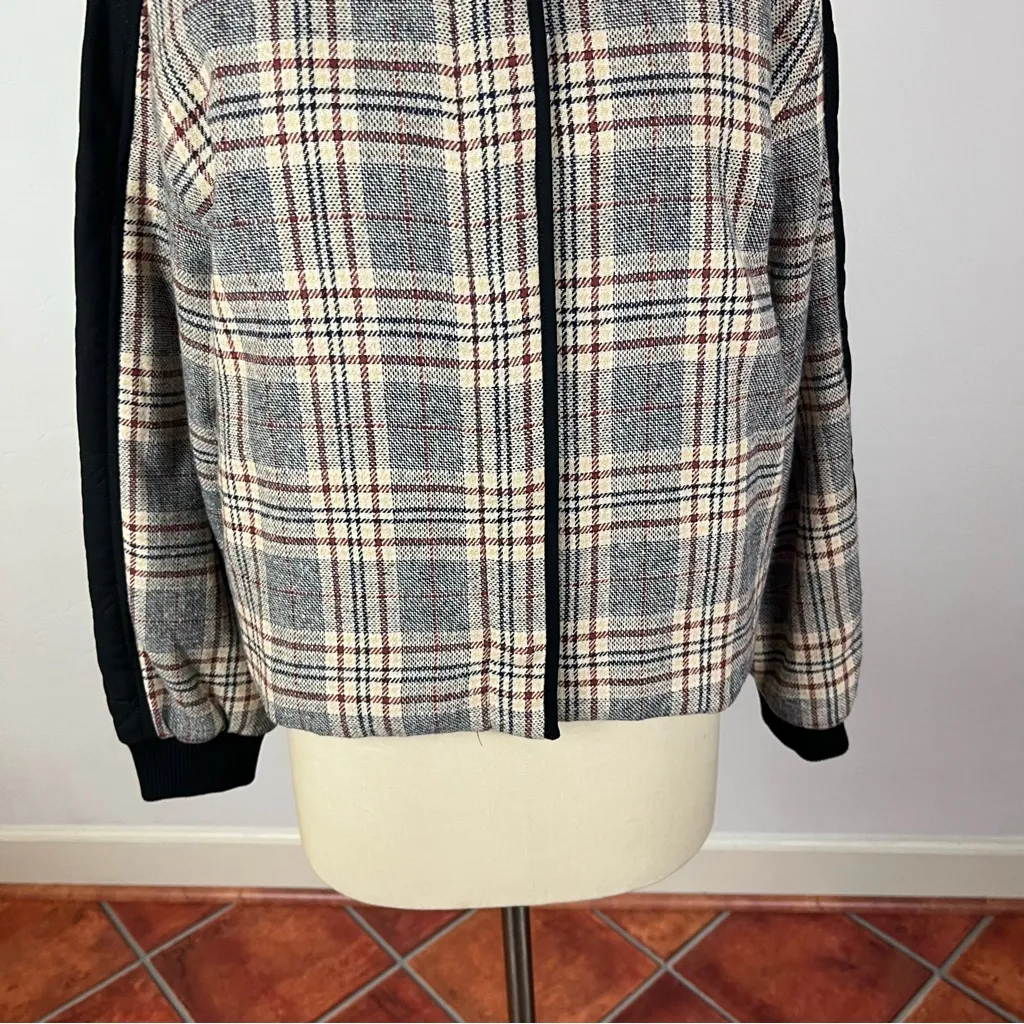 Anthropologie Dolan Left Coast Fabric Mix Quilted Jacket - Image 5