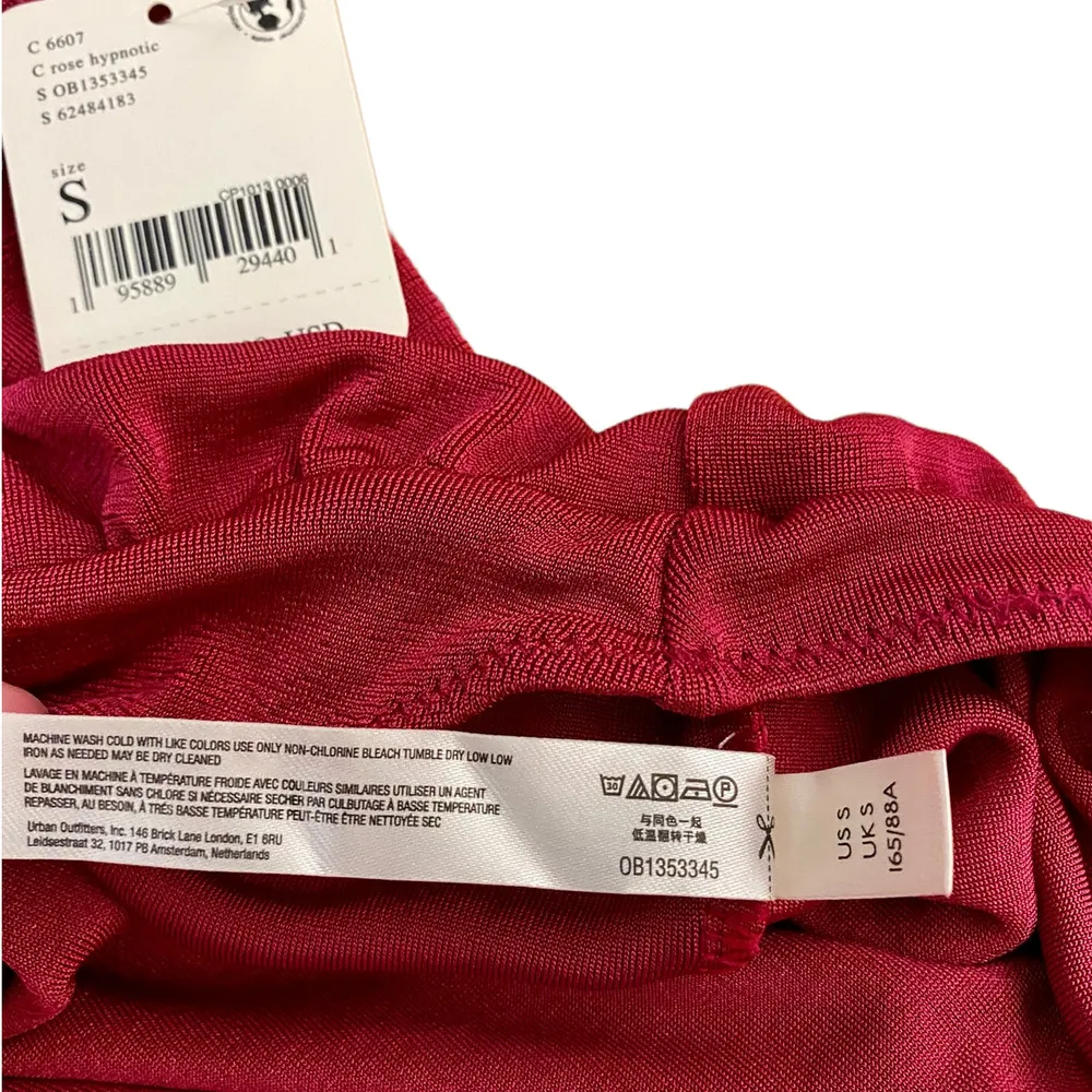 Free People Intimately Kaya Long Sleeve Bodysuit Rose Hypnotic Womens Size Small - Image 10