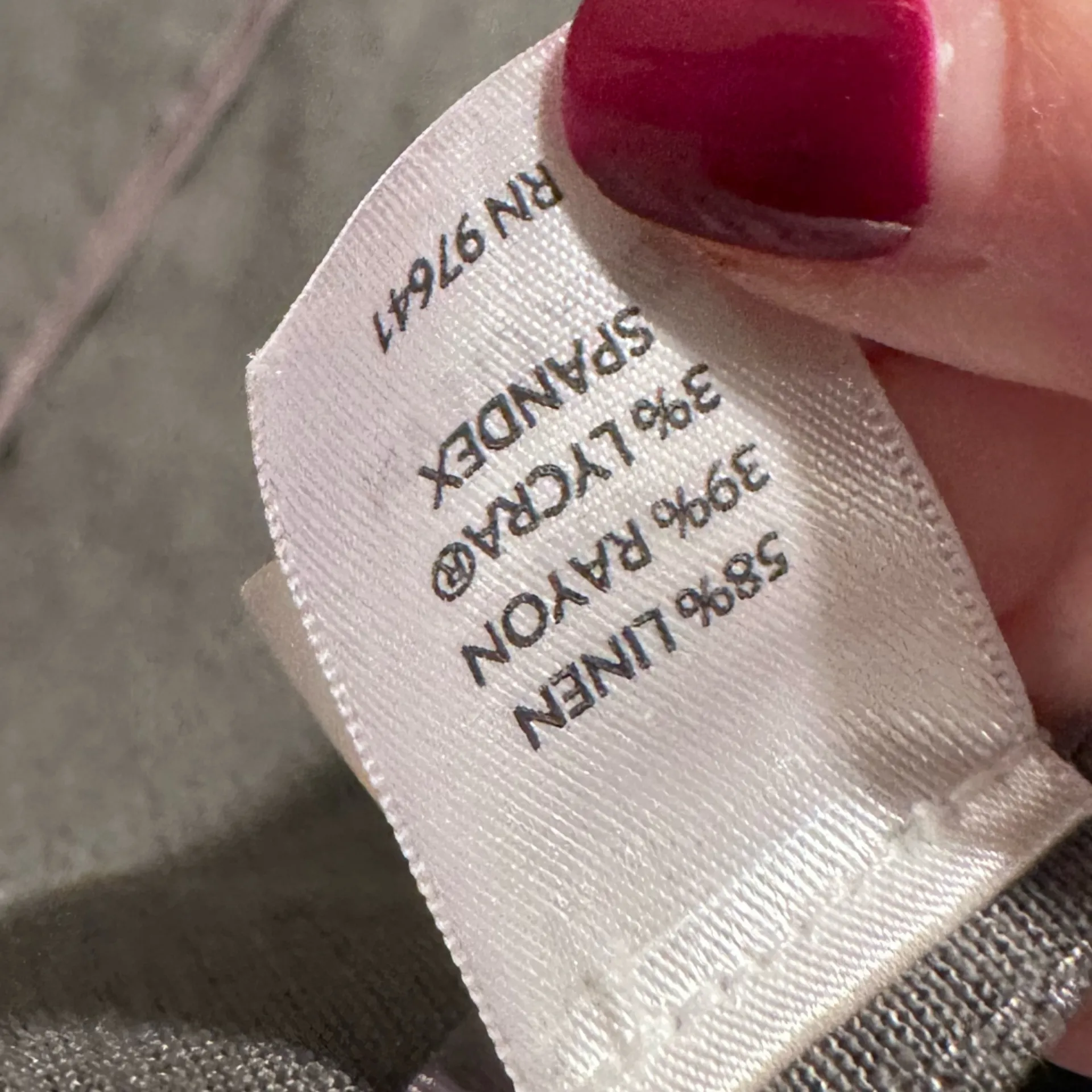 J. Jill Linen Rayon Gray Blazer Size Large Petite Stretch Business Casual Office - Image 4