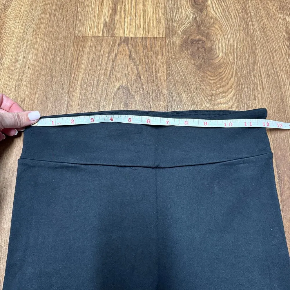 Cushnie Et Ochs Women Black Pin Point Laser Cut Leggings Size Small Made in USA - Image 7