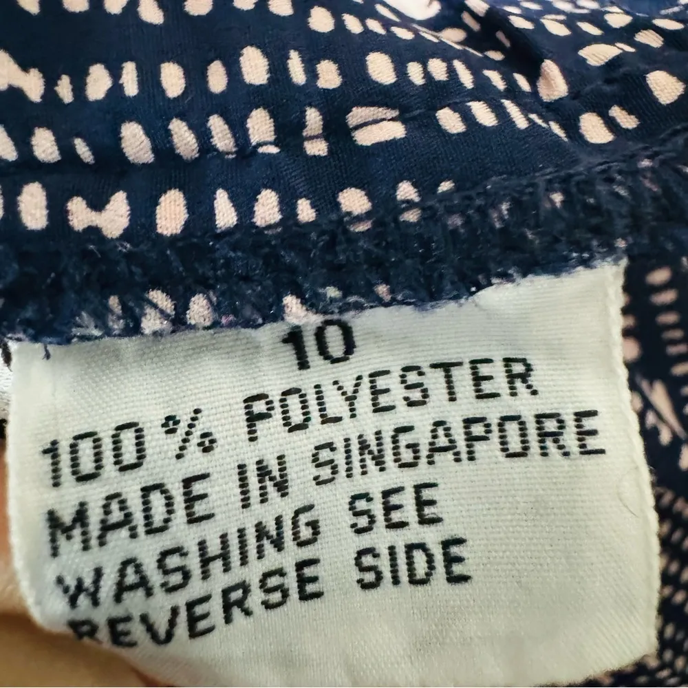 Evan Picone Vintage Women Blue Pull Over Midi‎ Skirt Size 100 Half Elastic Waist - Image 12