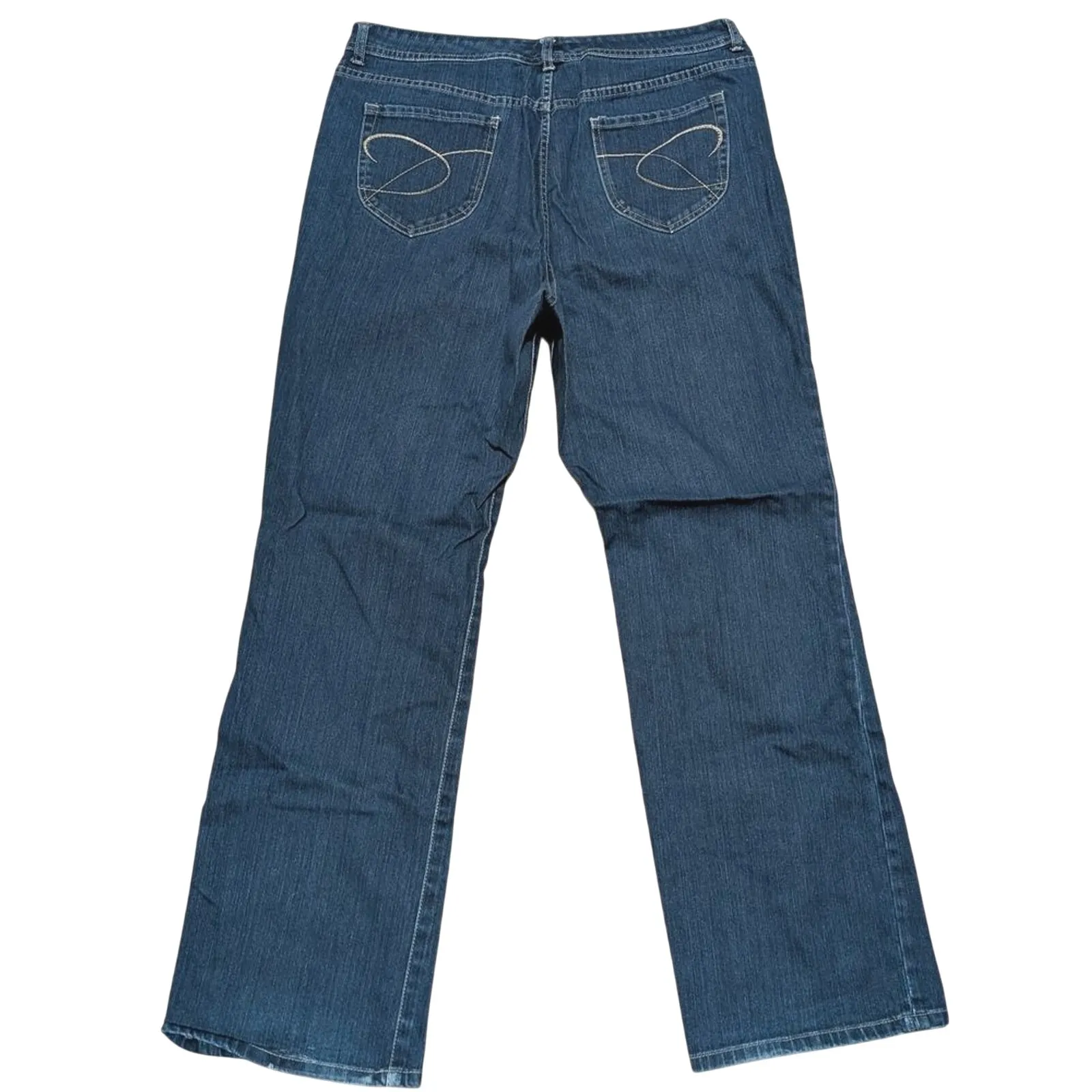 Chico's Platinum Jeans‎ Womens 3 XL 16 Classic Boot Cut Dark Denim Bootcut - Image 2