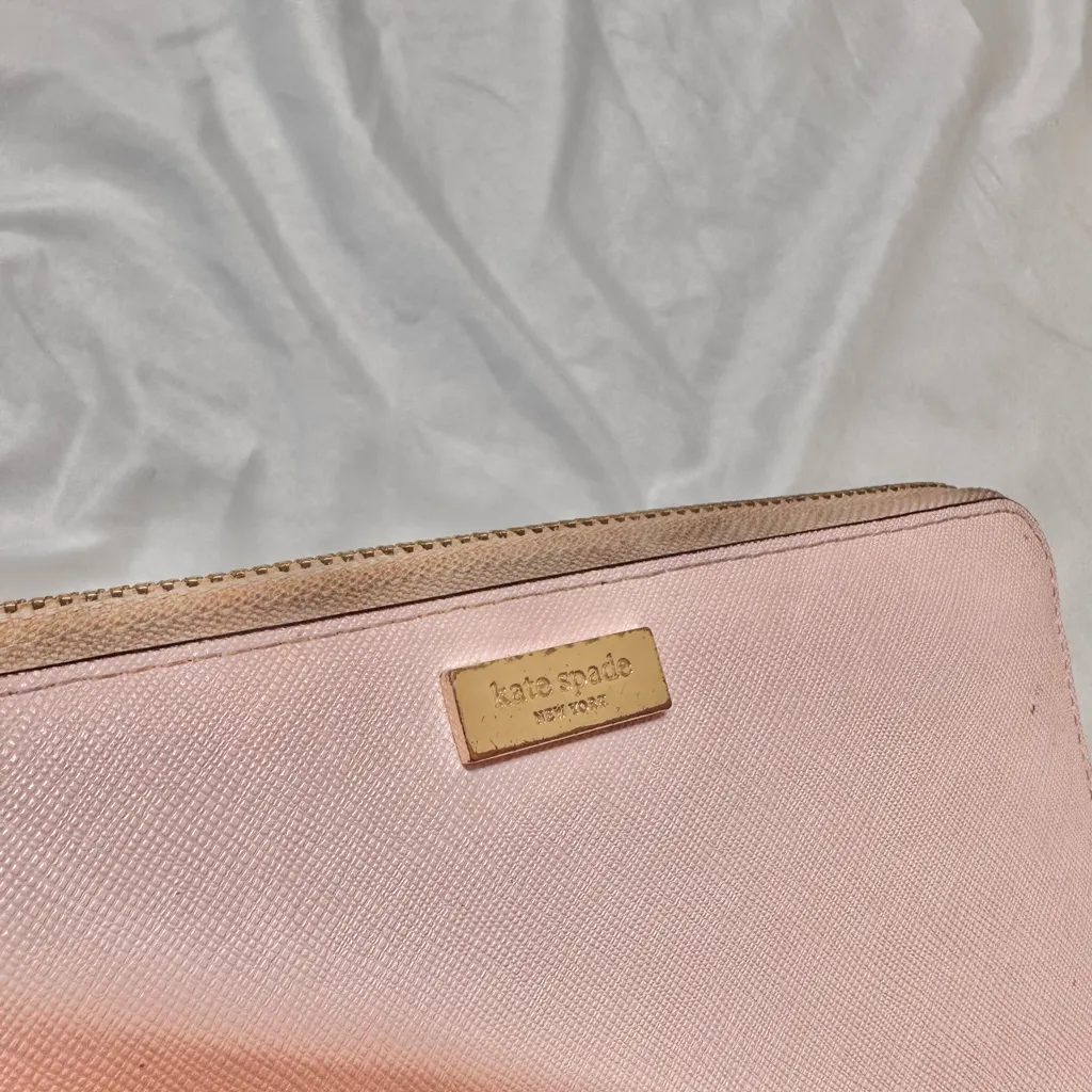 Kate Spade  Light Pink Wallet - Image 2