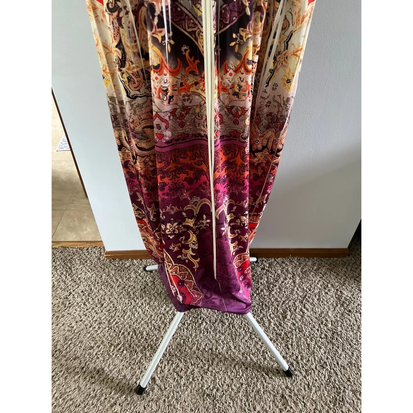 Apt.‎ 9 Women's Multicolor sleeveless v neck dress size large - Image 10