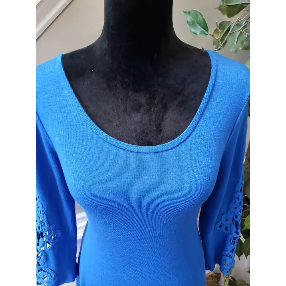 Women's The Limited White Floral Print Top Size M Long Sleeves Pullover - Image 6