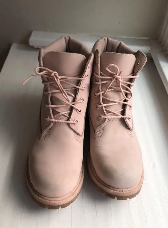 Timberland Pink Boots - Image 7