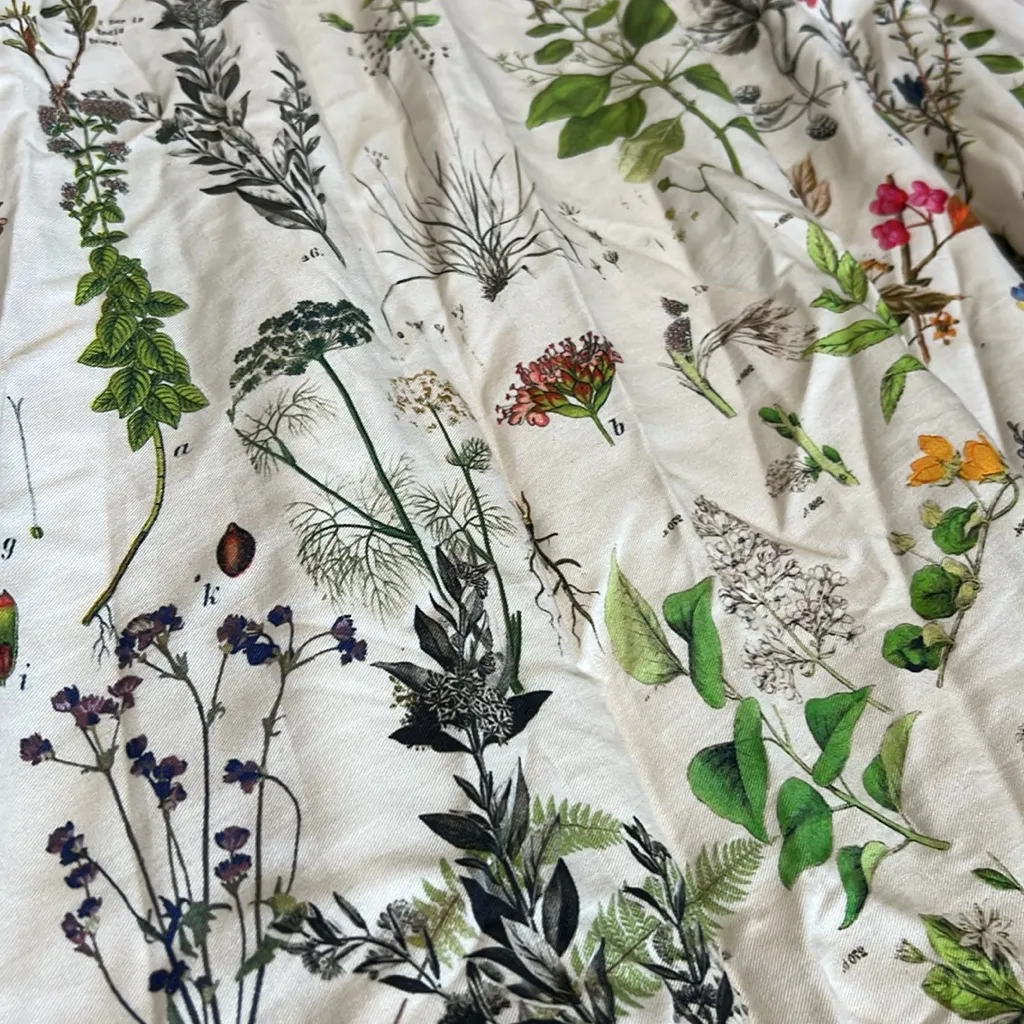 Anthropologie Geisha Designs Women’s Donna Floral Embroidered Cream Midi Dress - Image 11